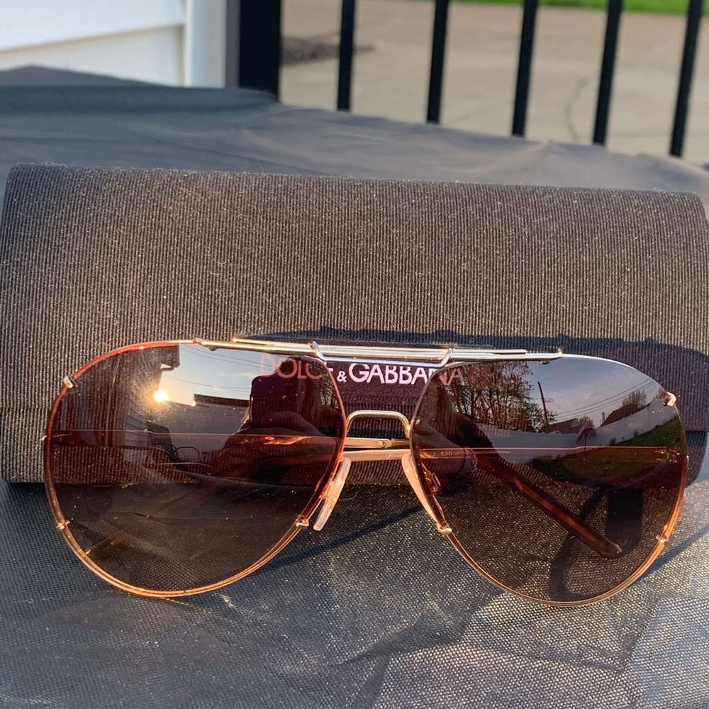 Dolce & Gabbana Aviator Sunglasses